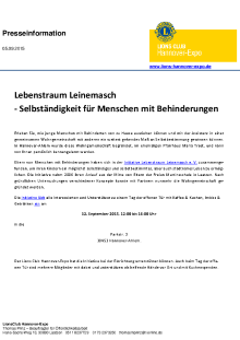 Thumbnail for Zur Offenen Tür lädt Lebenstraum Leinemasch nach Ahlem ein