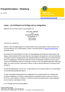 Thumbnail for Lesehilfen zur Unterstützung der Kinder in der KinderKAntine Immanuel, Laatzen