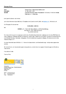 Thumbnail for Büromöbel für Mobile, Pattensen - Spendenübergabe