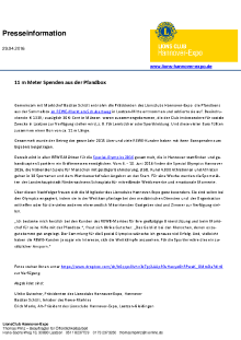 Thumbnail for 11 m Spendenbons aus der Pfandbox bei REWE