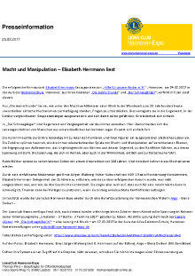 Thumbnail for Elisabeth HErrmann list bei LionsCrime 2017