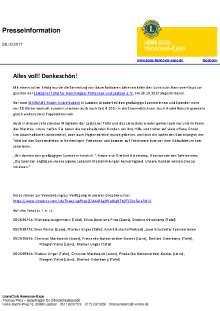 Thumbnail for Viele großzügige Spender vor dem Markant in Grasdorf