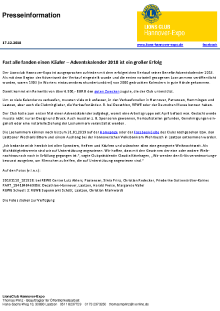 Thumbnail for Ergebnis des Adventskalenders 2018